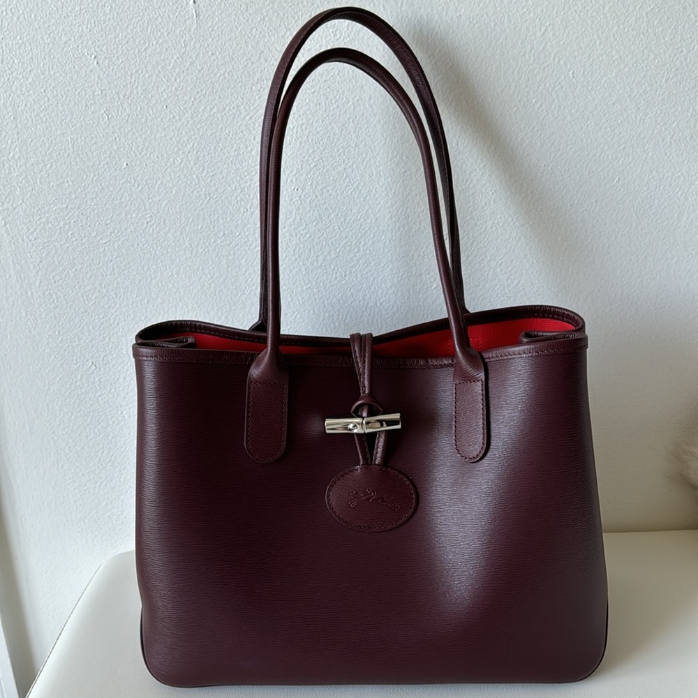 Longchamp Leather Shoulder Bag in Excellent condition - Picture 12 of 16